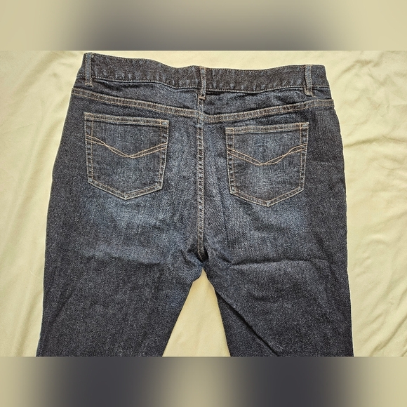 J Jill Womens Bootcut Jeans Dark Wash Stretch Denim Authentic - Picture 8 of 10